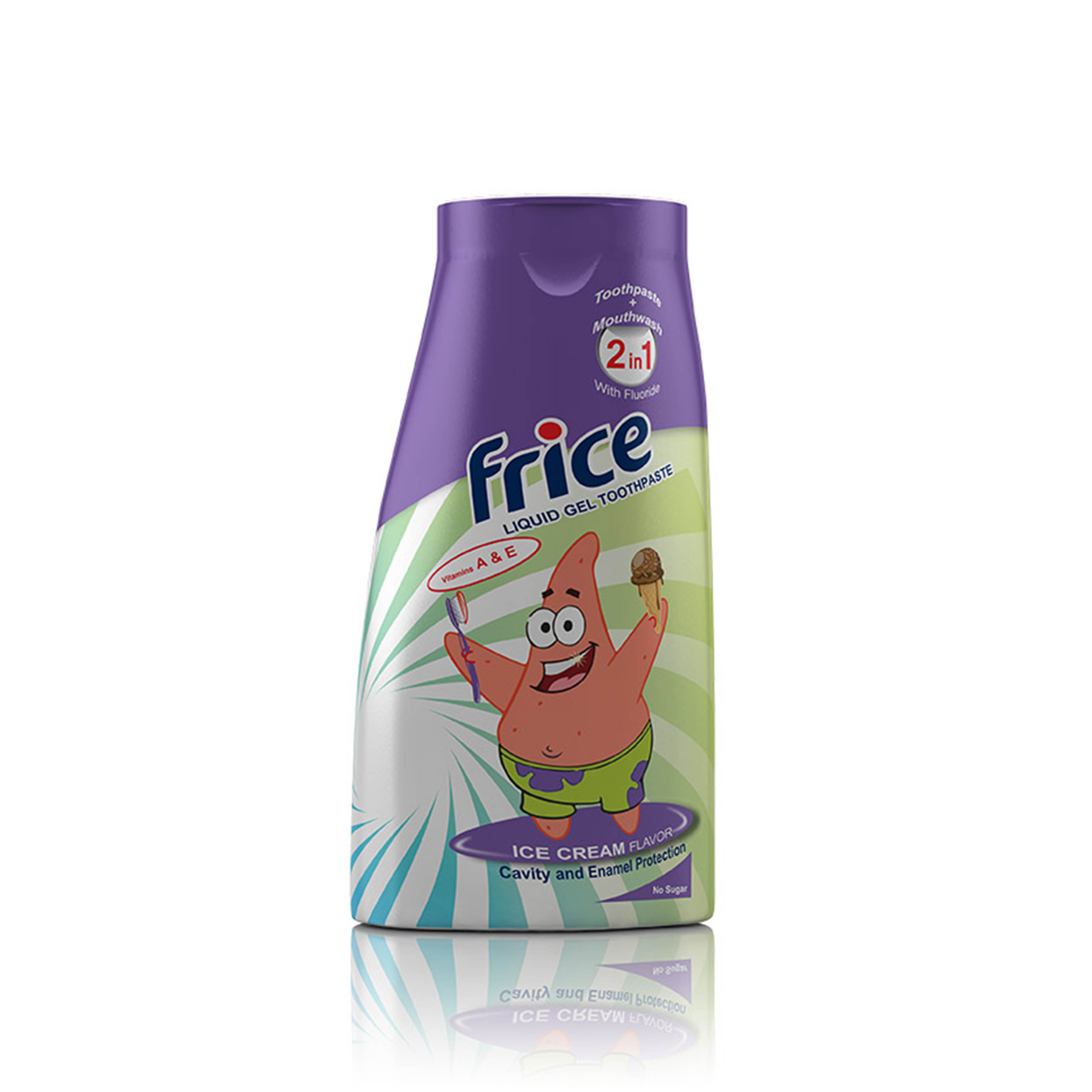 Frice Liquid Gel Toothpaste For Kids With Ice Cream Flavor
